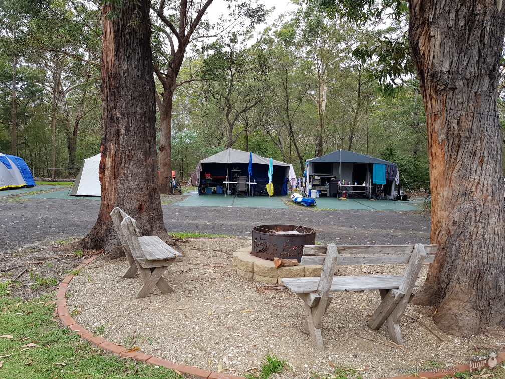 Onde acampar em Jervis Bay