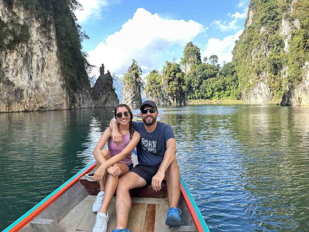 o que fazer em Khao Sok passeio de barco