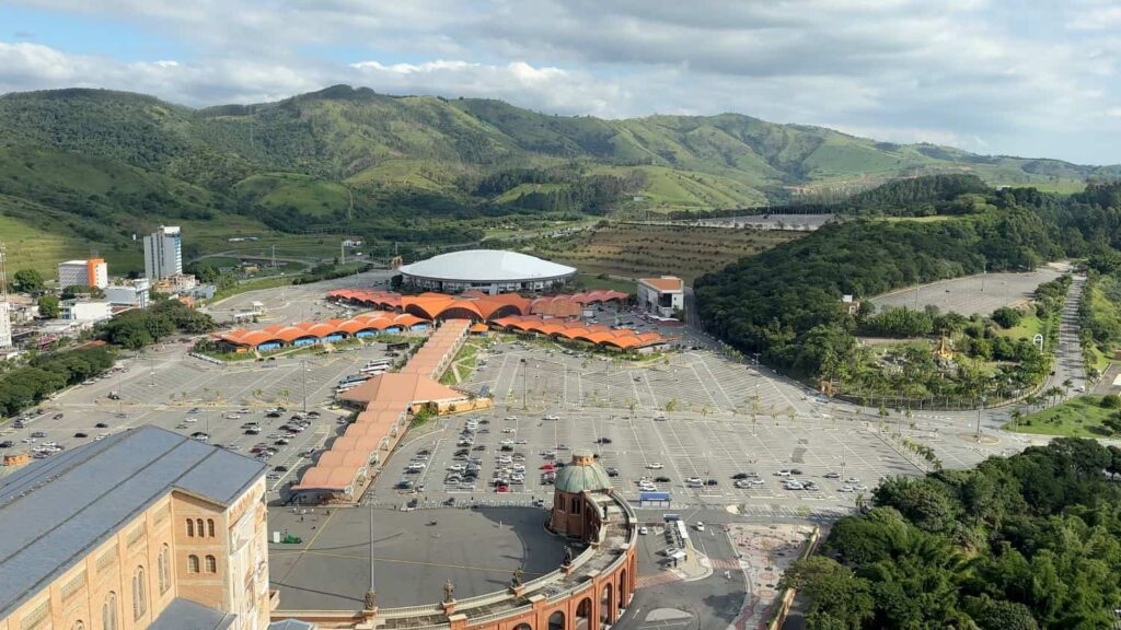 O que fazer em Aparecida vista da Torre